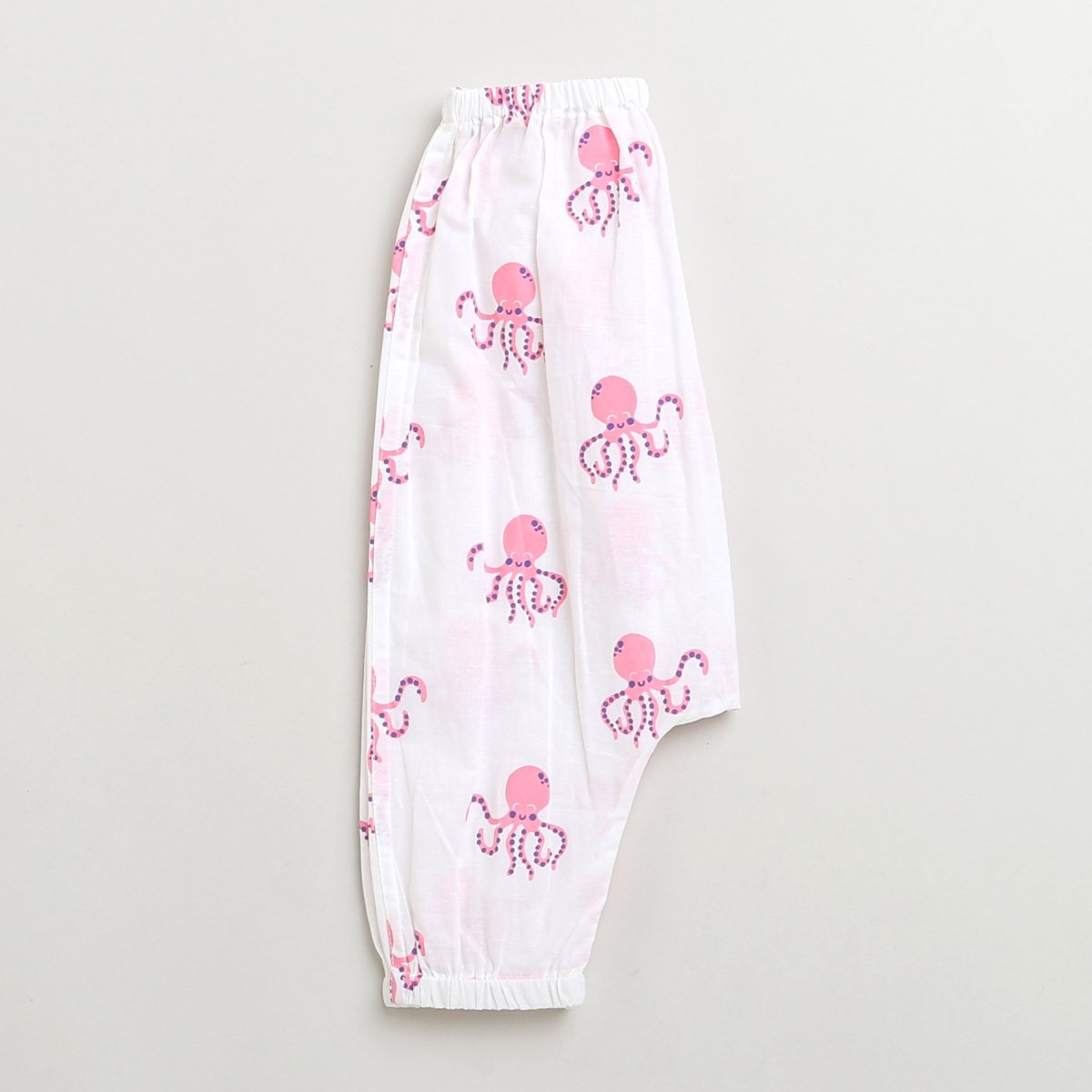 Hearty Octopus - Unisex Infant Cottom Nightwear – Kids Onesies on Brown Living™. SKU: MITHIC - 0643050. Img 3.
