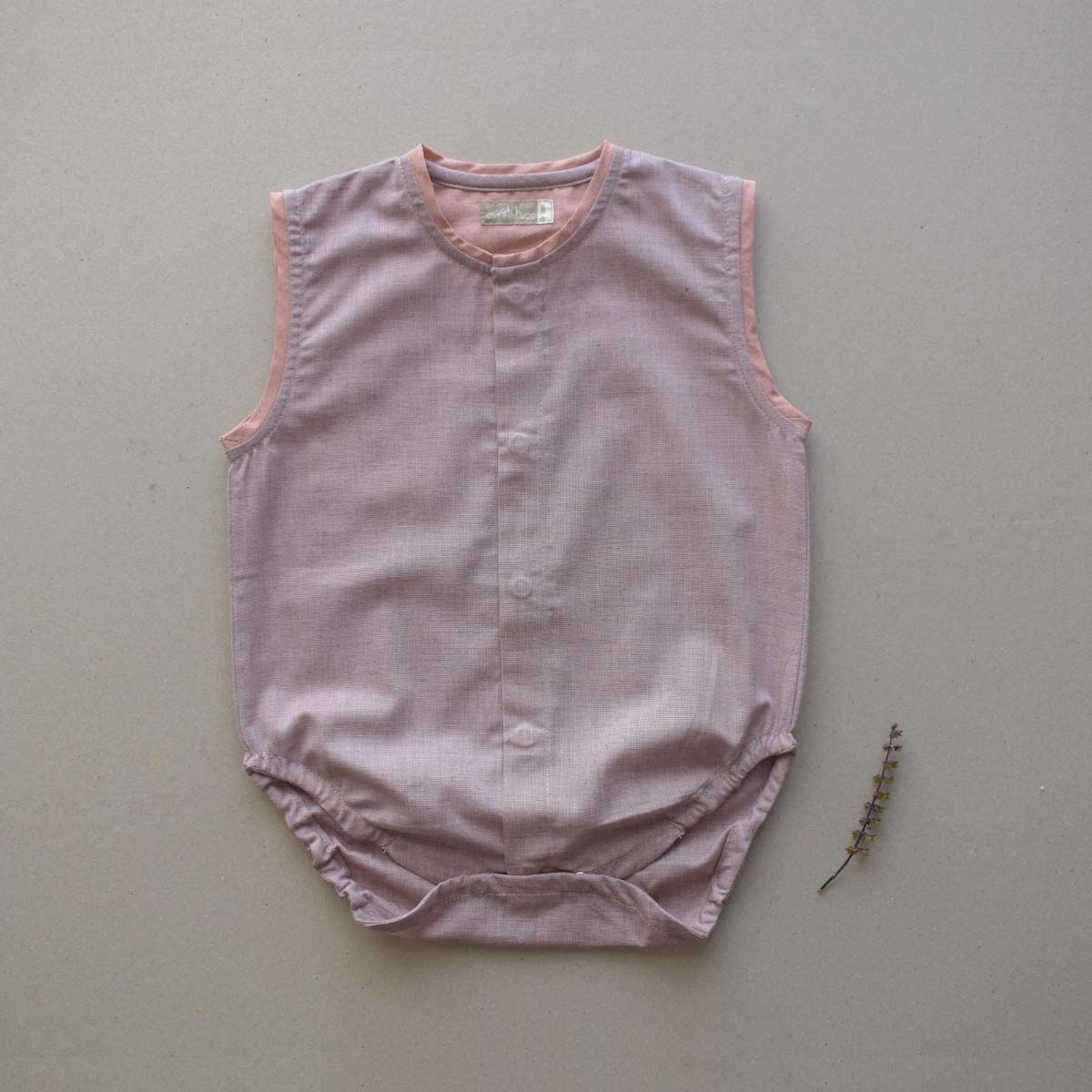 Heather Baby Onesie – Kids Onesies on Brown Living™. SKU: C1O00YDP13NB. Img 1.