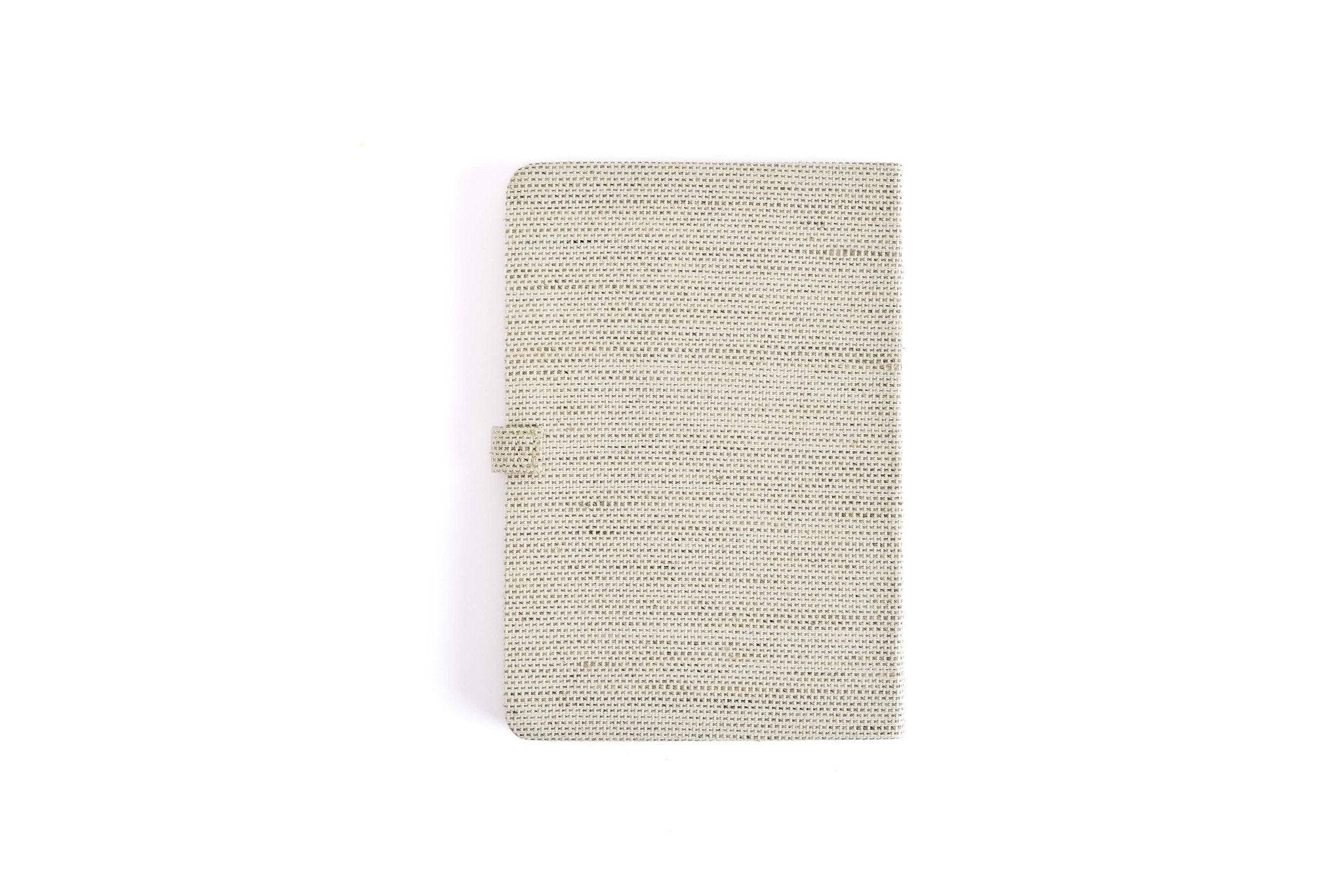 Hemp A5 Diary with Button Flap Closure | Eco - Friendly Handcrafted Note – Notebooks & Notepads on Brown Living™. SKU: GD06-NATURAL. Img 6.