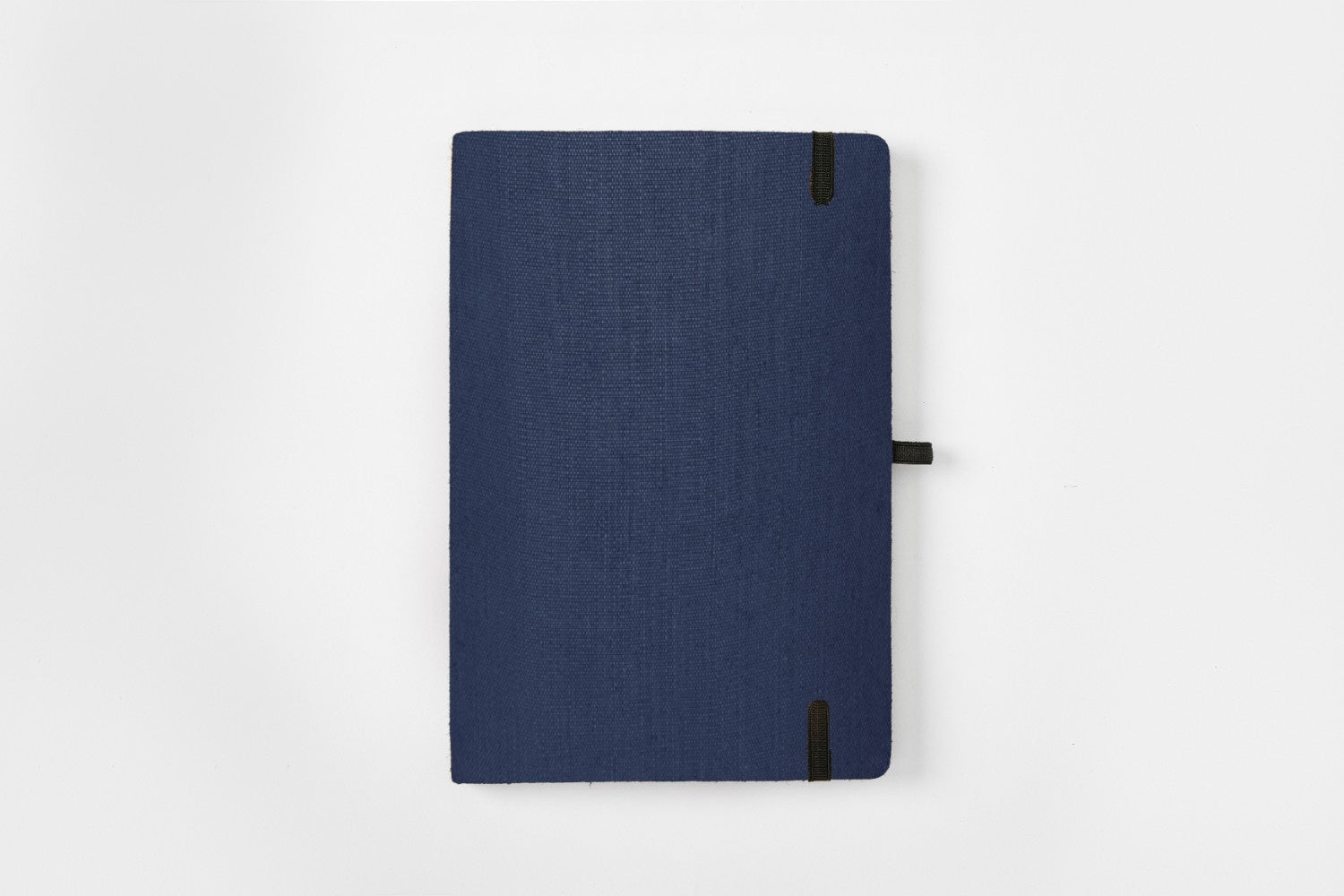 Hemp A5 Notebook Diary with Elastic Lock & Pen Loop – Notebooks & Notepads on Brown Living™. SKU: GD05-NAVYBLUE. Img 8.