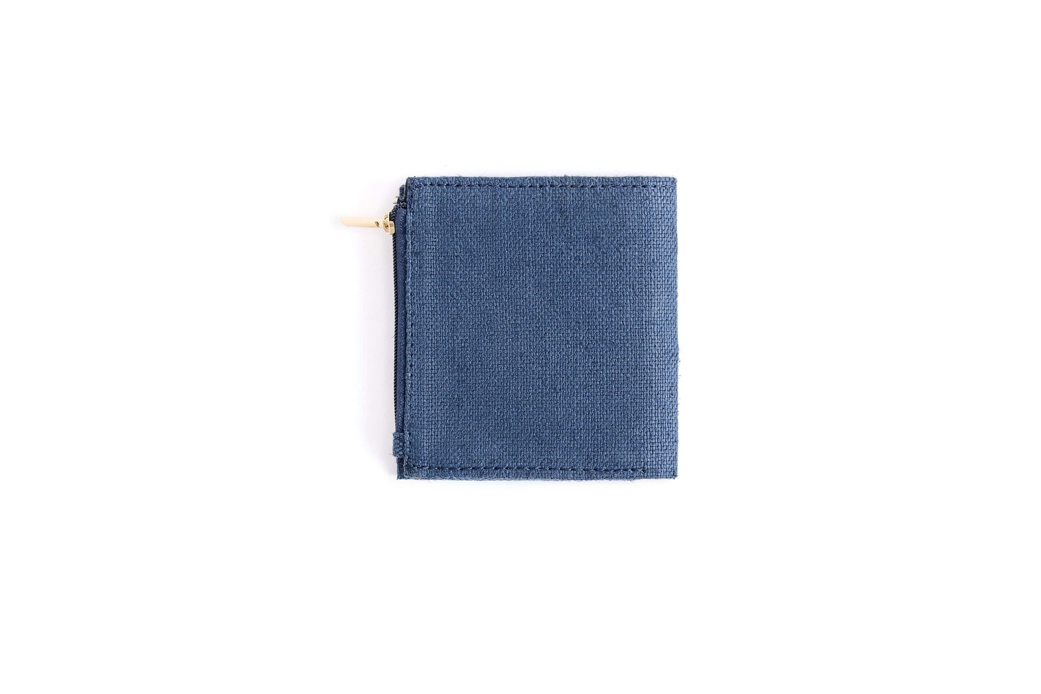 Hemp Men’s Wallet with Coin Pocket | Eco - Friendly & Sustainable Wallet – Mens Wallet on Brown Living™. SKU: GWL02-NAVYBLUE. Img 5.