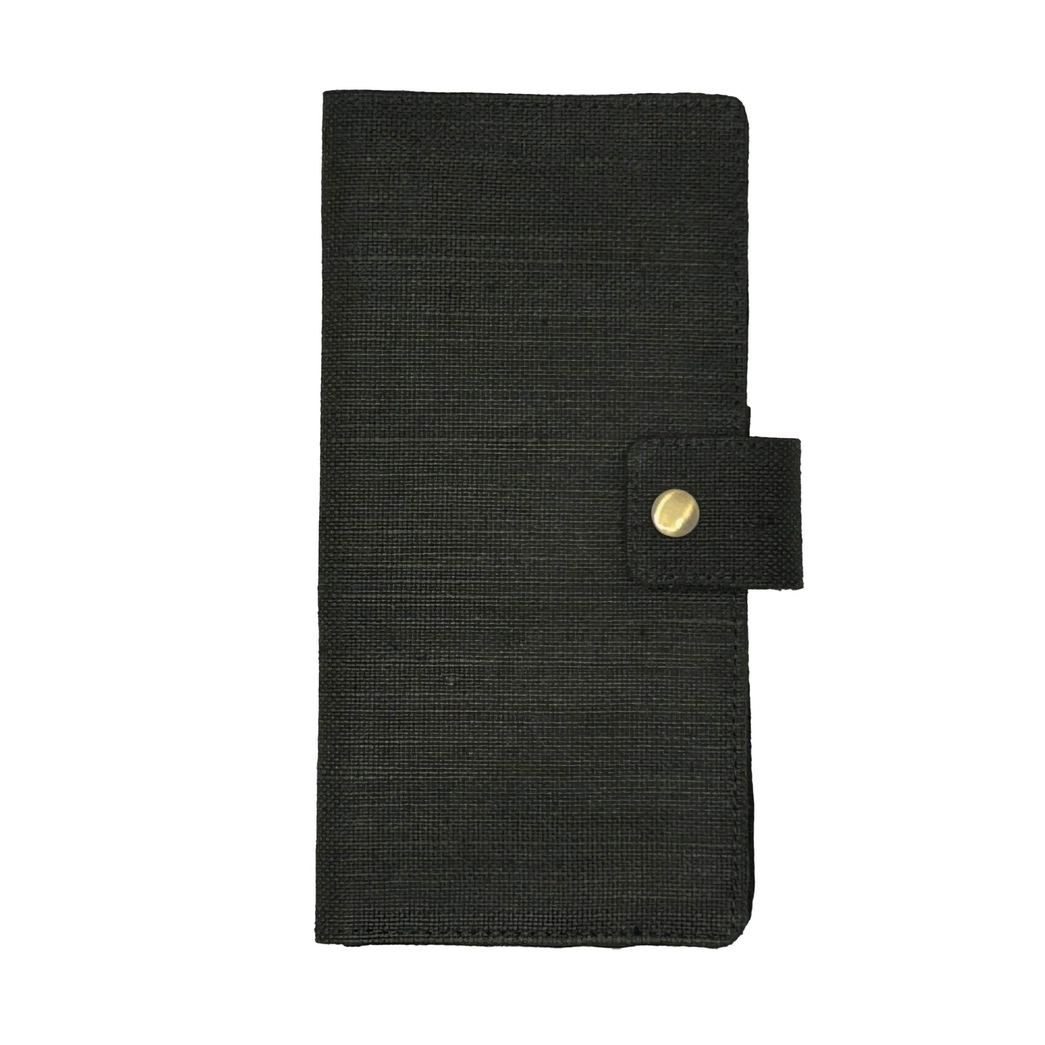 Hemp Multi - Utility Passport Holder | Eco - Friendly Travel Organizer – Passport Wallet on Brown Living™. SKU: GPH02-OLIVE. Img 5.