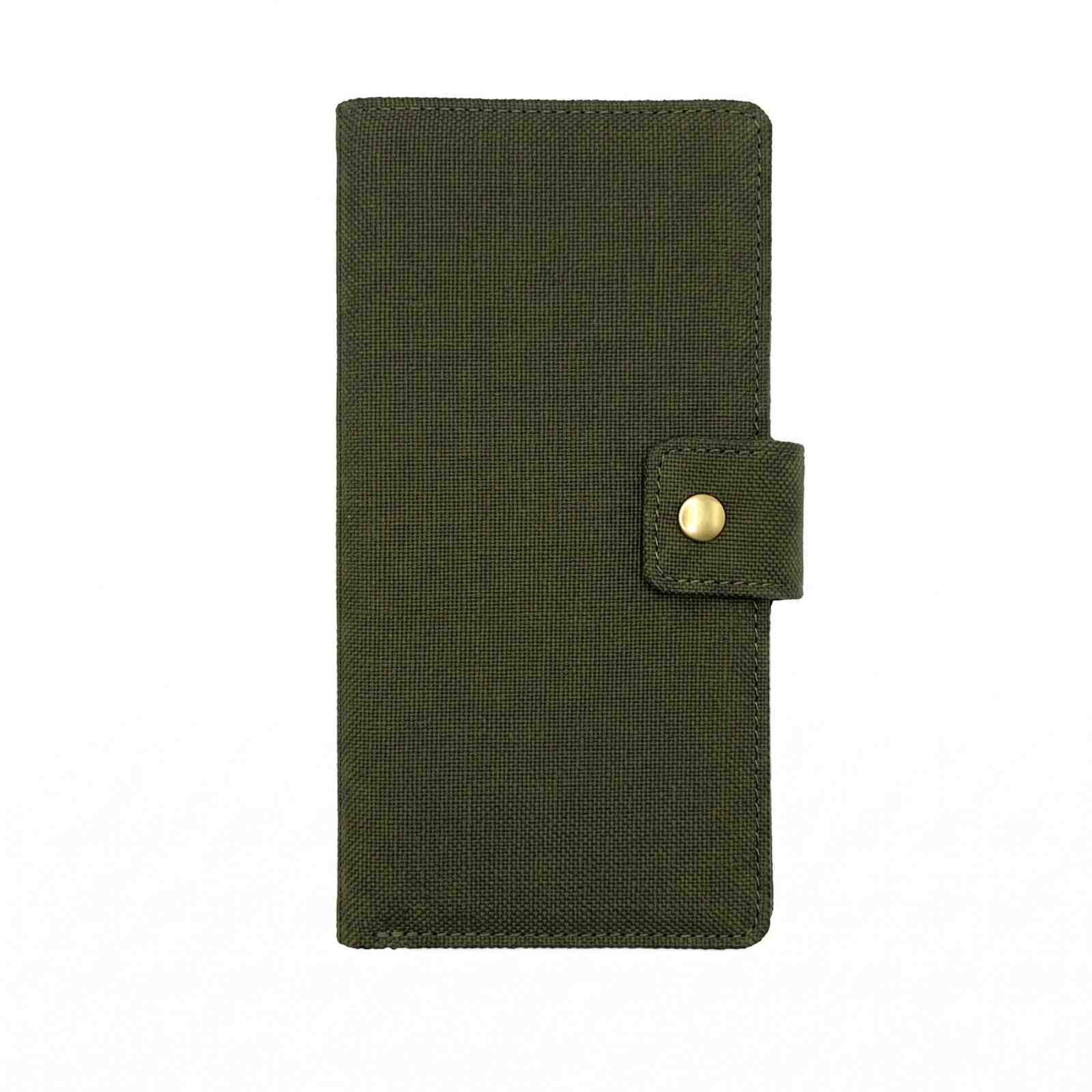 Hemp Multi - Utility Passport Holder | Eco - Friendly Travel Organizer – Passport Wallet on Brown Living™. SKU: GPH02-OLIVE. Img 10.