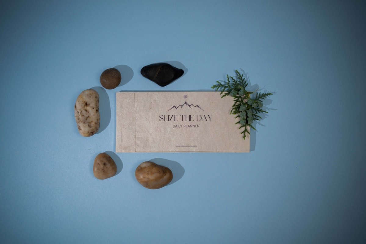 Hemp Paper Daily Planner | Available in Samudra, Uttarakhand and Pushp – Greeting & Note Cards by Pravaah India available on Brown Living™. Pushp Daily Planner . SKU: PRA23ST03DP. Img 5.