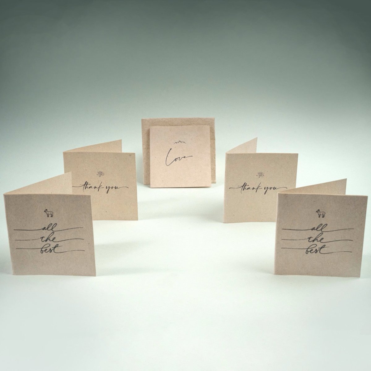 Hemp Paper Gift Cards | Set 5 Envelopes | Uttarakhand, Samudra & Pushp – Greeting & Note Cards by Pravaah India available on Brown Living™. Uttarakhand Gift Cards Set . SKU: PRA23ST02GC. Img 8.