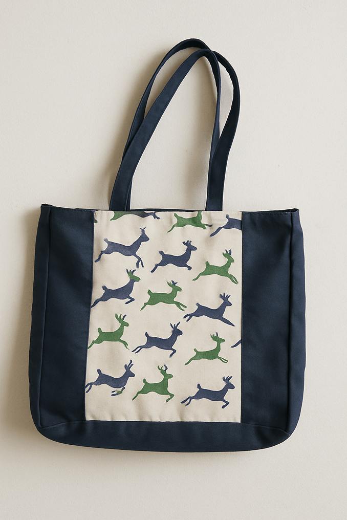 Hemp Tote Bag | Handcrafted Everyday Carry Bag – Tote Bags on Brown Living™. SKU: BLIA01_Design2_. Img 2.