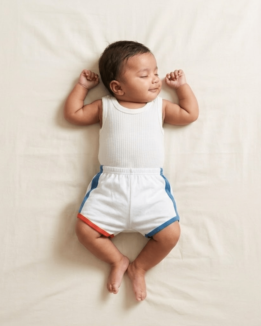 Herb Dyed Baby Play Shorts For Comfort & Easy Movement – Kids Shorts on Brown Living™. SKU: PSIW03001. Img 2.