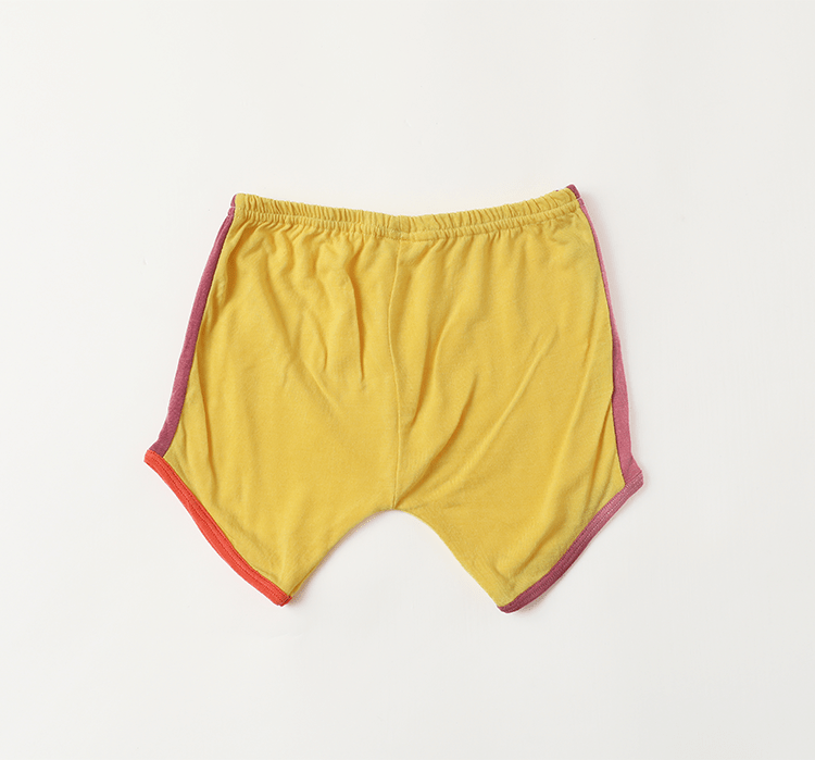 Herb Dyed Baby Play Shorts For Comfort & Easy Movement – Kids Shorts on Brown Living™. SKU: PSSY03011. Img 5.