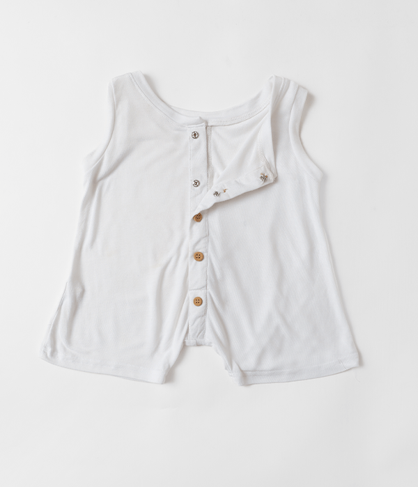 Herb Dyed Baby Play Suit For Comfort & Easy Movement – Kids Daywear Sets on Brown Living™. SKU: PSW03001. Img 2.