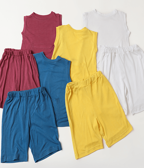 Herb Dyed Baby Trunks For Everyday Comfort & Movement – Kids Shorts on Brown Living™. SKU: TY03006. Img 5.