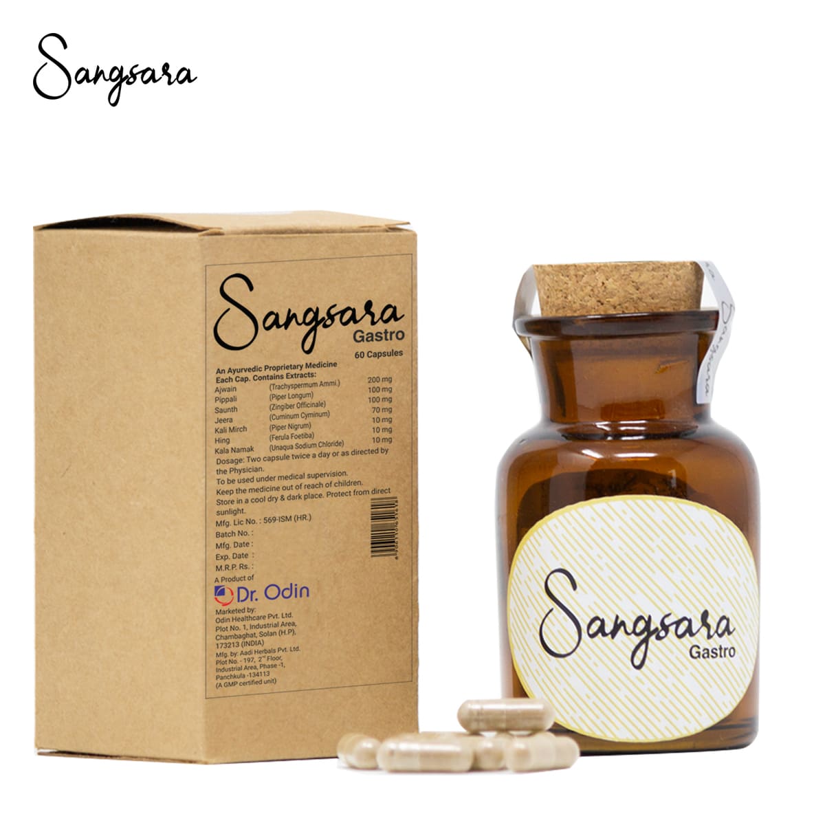 Herbal Giloy Capsules - 60 Capsules | Improves Immunity | Verified Sustainable by Brown Living™