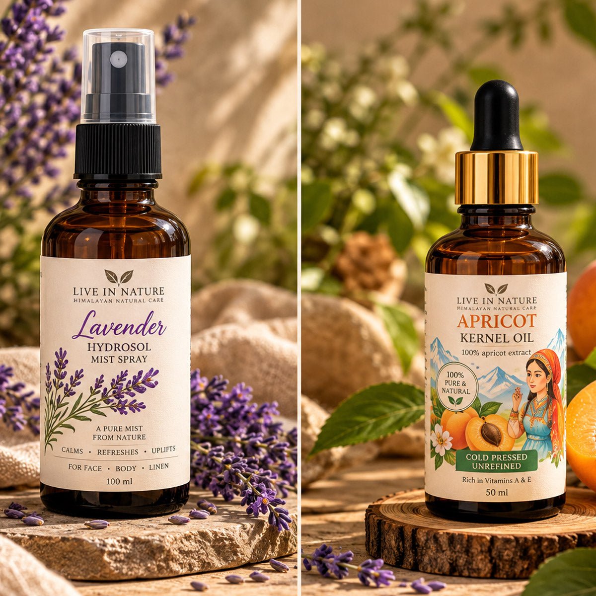 Herbal Ritual Box – Natural Care Essentials – Gift Hampers on Brown Living™. SKU: LN-GIFT-HRB-01. Img 4.