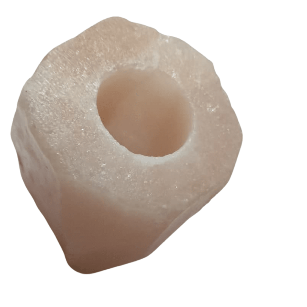 Himalayan Salt Candle Holder – Candles & Fragrances on Brown Living™. SKU: OEP317. Img 3.