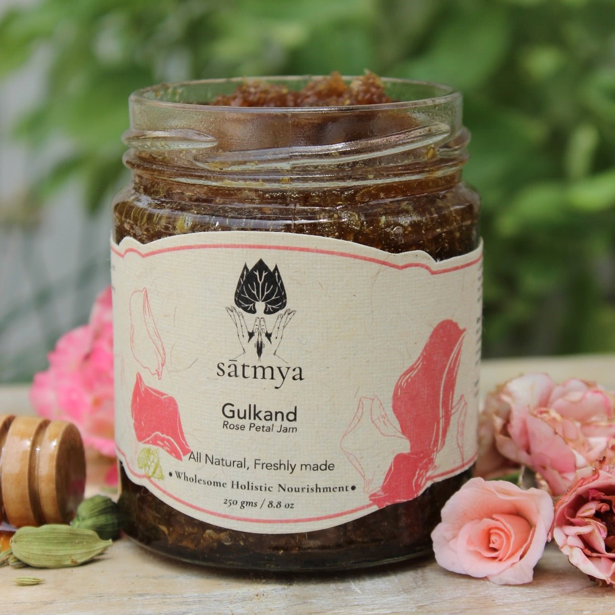 Homemade Gulkand with Zero Preservatives – Sweets on Brown Living™. SKU: Gulka_500gms995. Img 2.