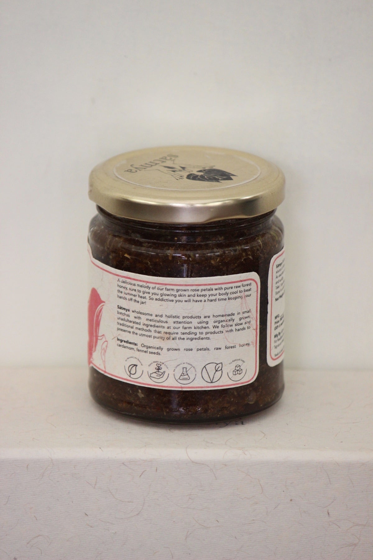Homemade Gulkand with Zero Preservatives – Sweets on Brown Living™. SKU: Gulka_500gms995. Img 3.