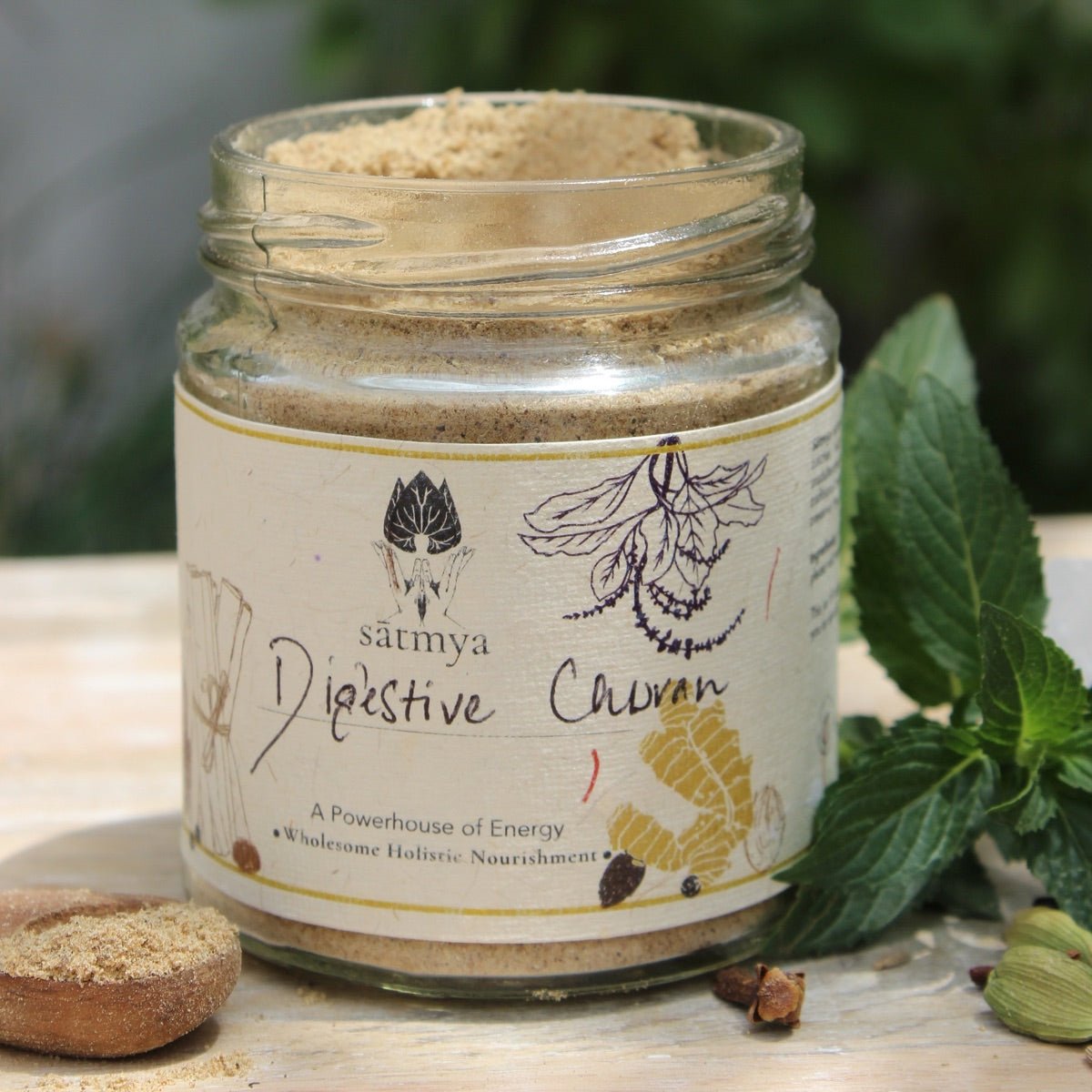 Homemade Natural Digestive Churan – Health & Energy Drinks on Brown Living™. SKU: Diges_100gms. Img 3.