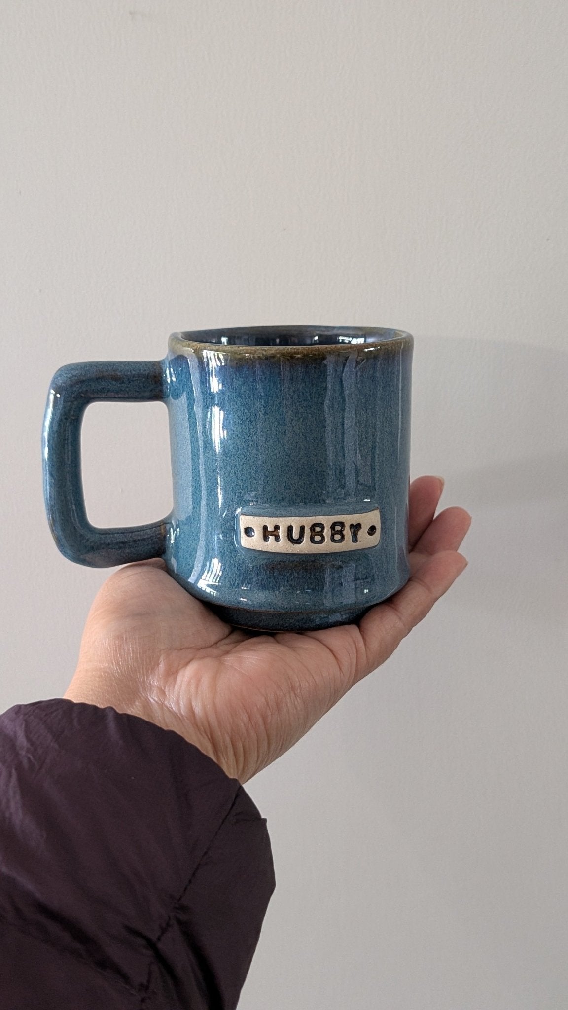 Hubby Cup Coffee Mug Gift For Husband – Mugs on Brown Living™. SKU: HUBBY_B_MUG. Img 2.