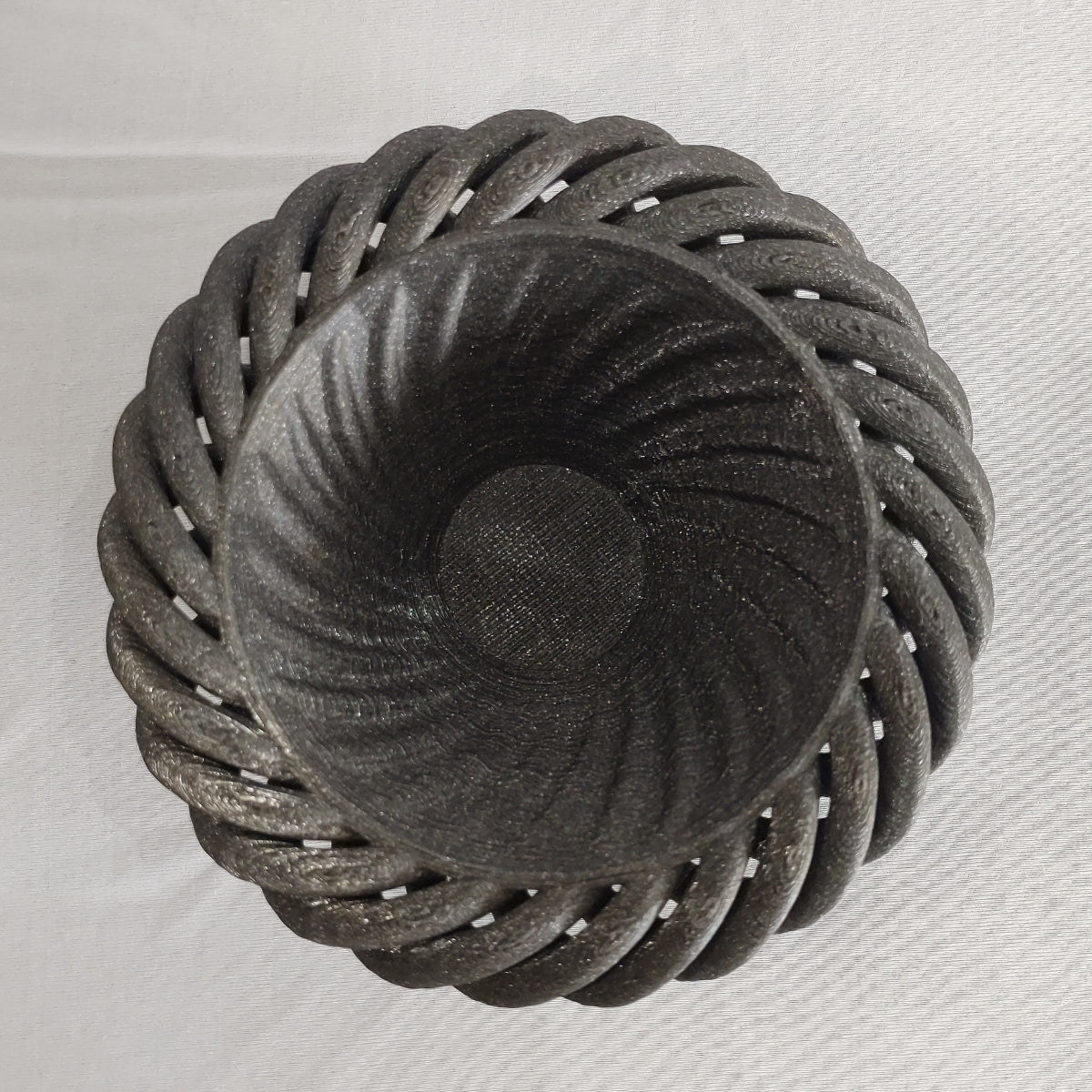 Hurricane Innard Plant - Based Twinkling Black Bowl – Home Decor on Brown Living™. SKU: HUINEDPLTKA082. Img 2.