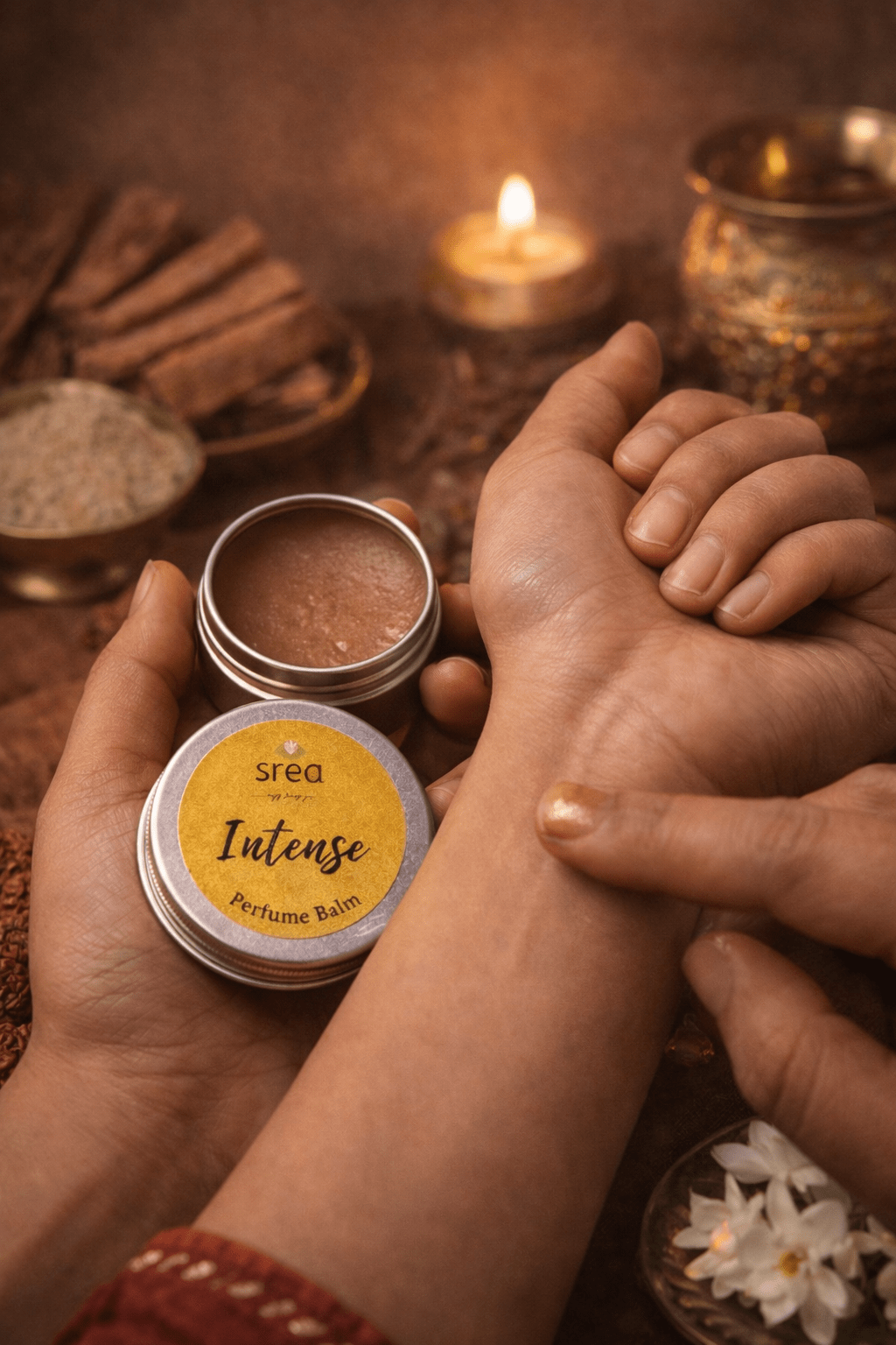 Intense & Long - Lasting Solid Fragrance Balm for Daily Wear – Perfume on Brown Living™. SKU: SN-PB-IN-10. Img 2.