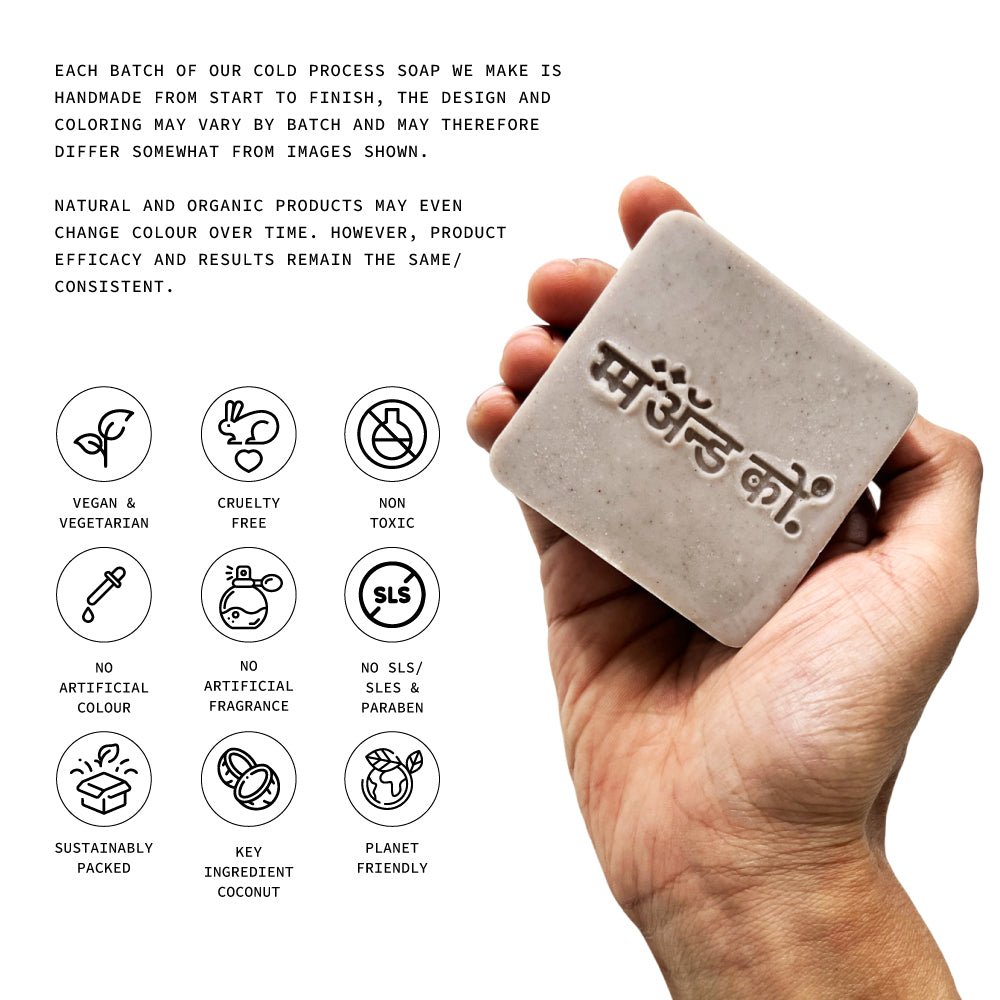 Isha Shea Coconut Milk Cold Process Soap – Gentle Handmade Bar – Body Soap on Brown Living™. SKU: CB07. Img 6.