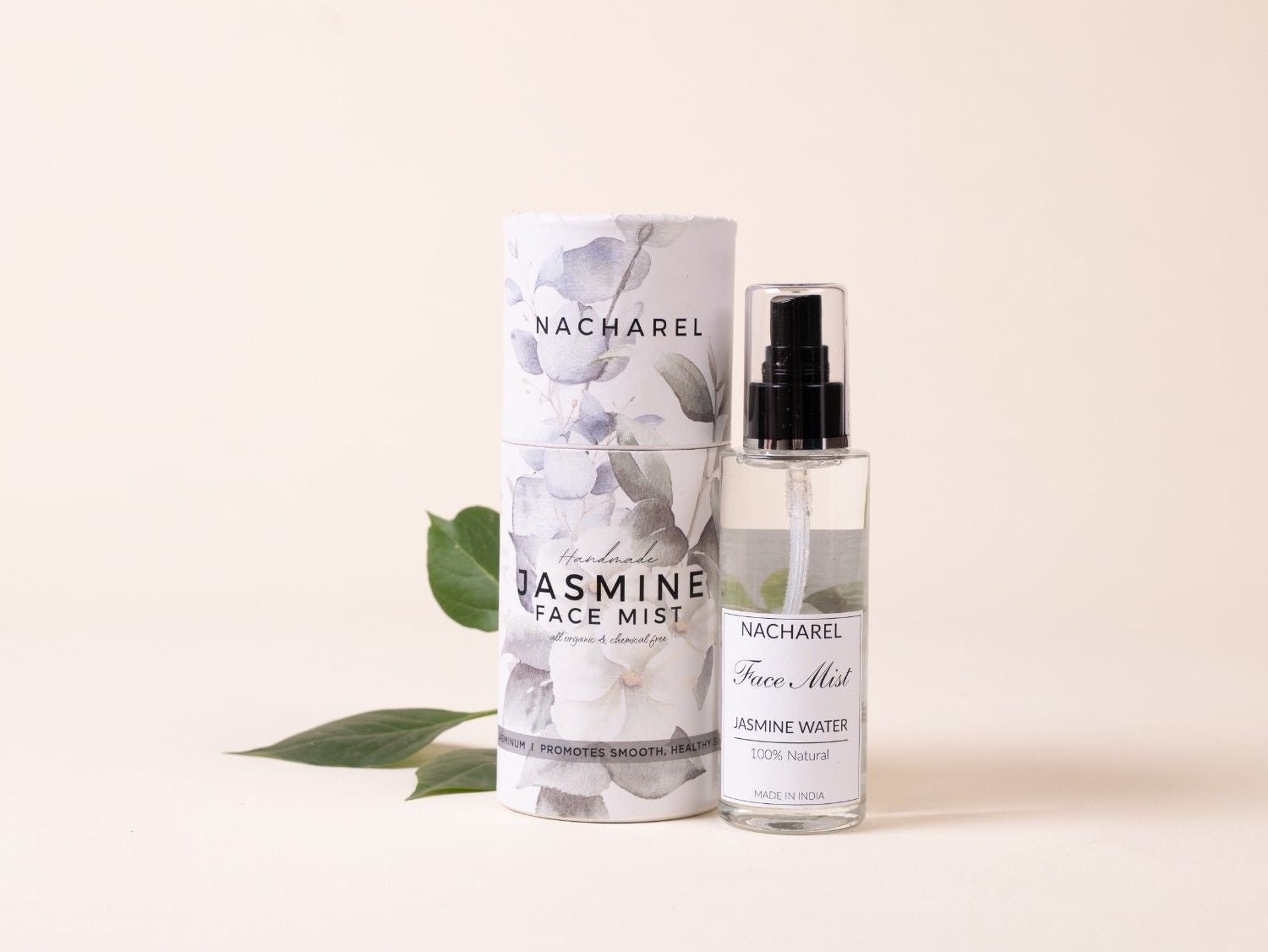 Jasmine Face Mist | Refreshing Floral Hydrating Spray – Face Toner on Brown Living™. SKU: NCH07. Img 1.