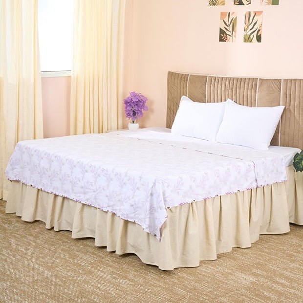 Jowar Carolina Cotton Dohar | Premium Lightweight Blanket – Bedding on Brown Living™. SKU: EE-JE-DD. Img 1.