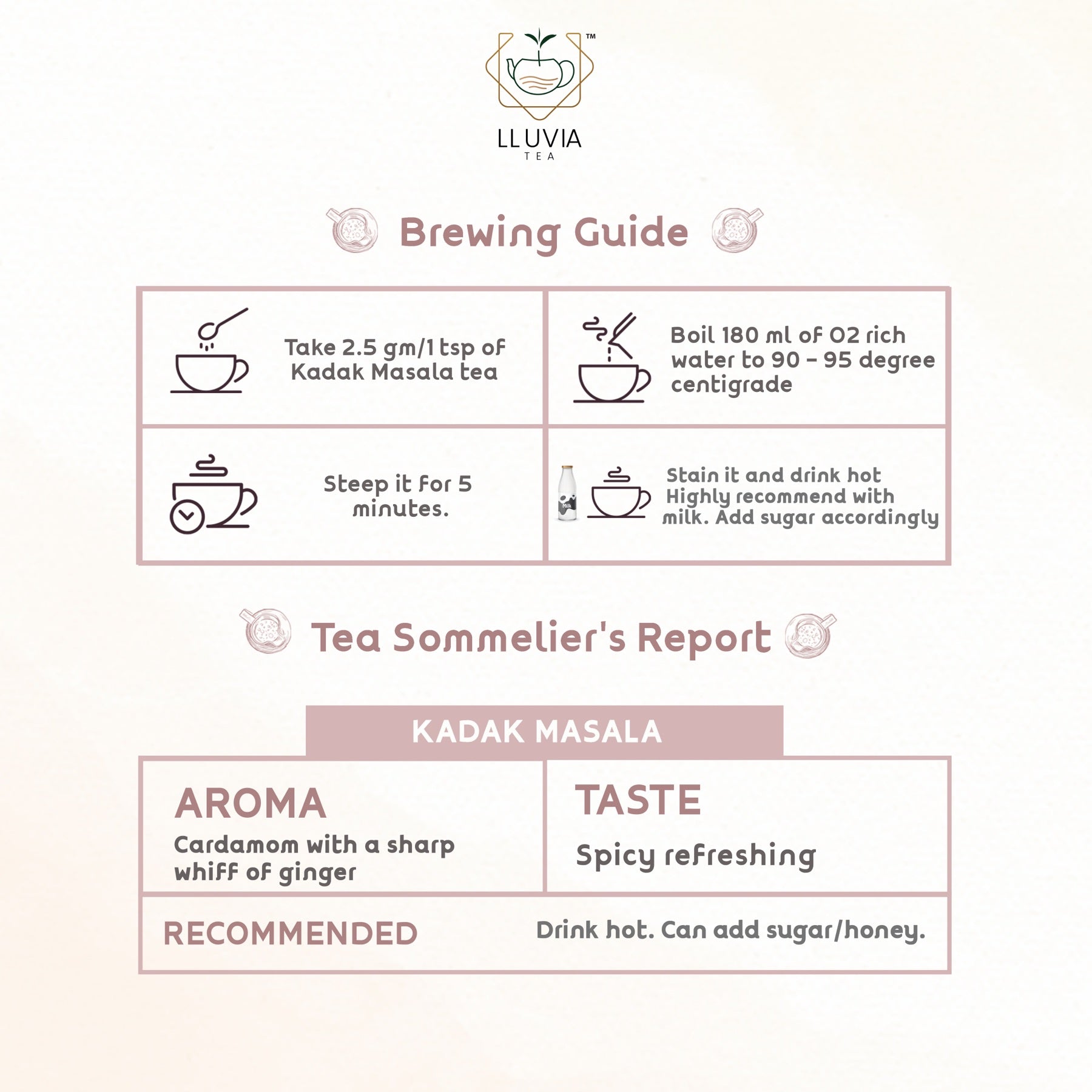 Kadak Masala Chai - Improves Metabolism & Immunity - 70g | Verified Sustainable by Brown Living™