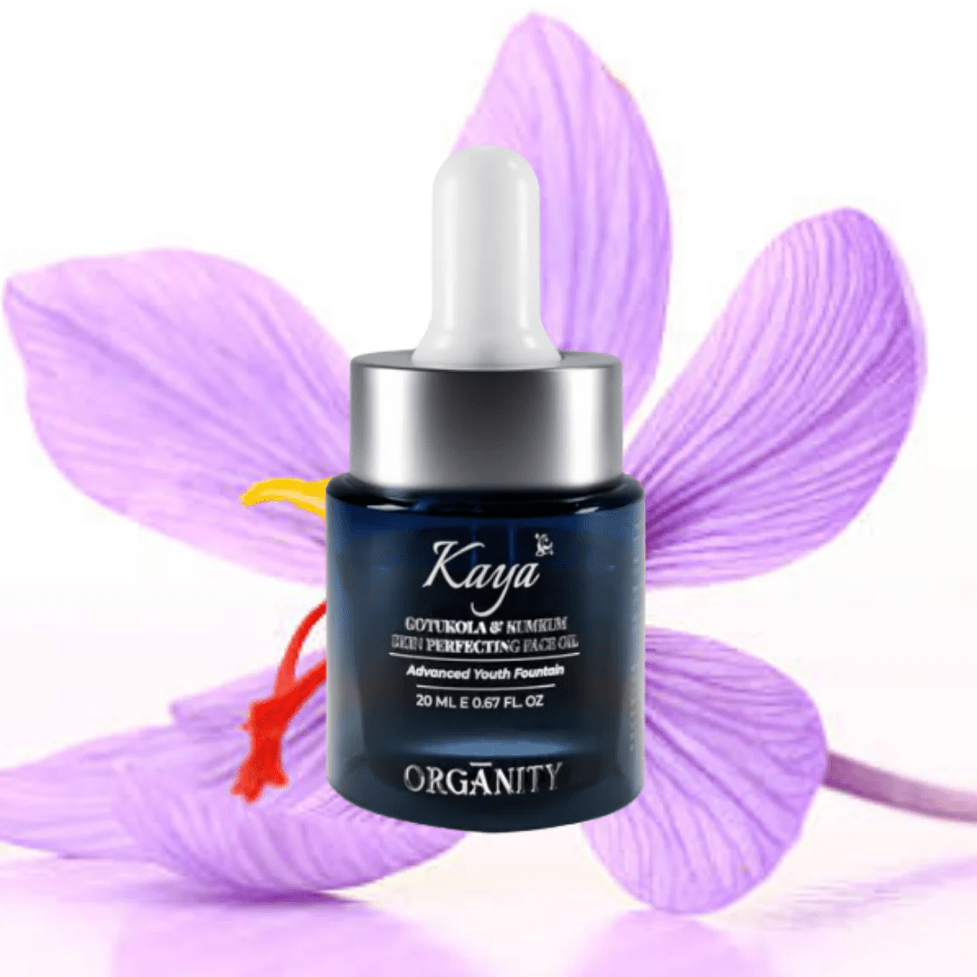 Kaya - Gotukola & Kumkum Skin Perfecting Elixir – Skin Care on Brown Living™. SKU: ORG - KAYA - 20ML. Img 1.