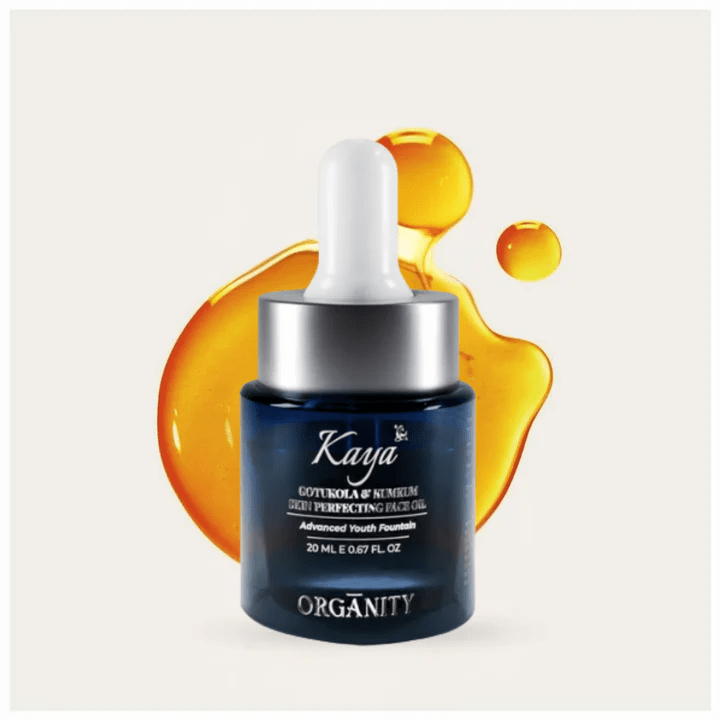 Kaya - Gotukola & Kumkum Skin Perfecting Elixir – Skin Care on Brown Living™. SKU: ORG - KAYA - 20ML. Img 2.