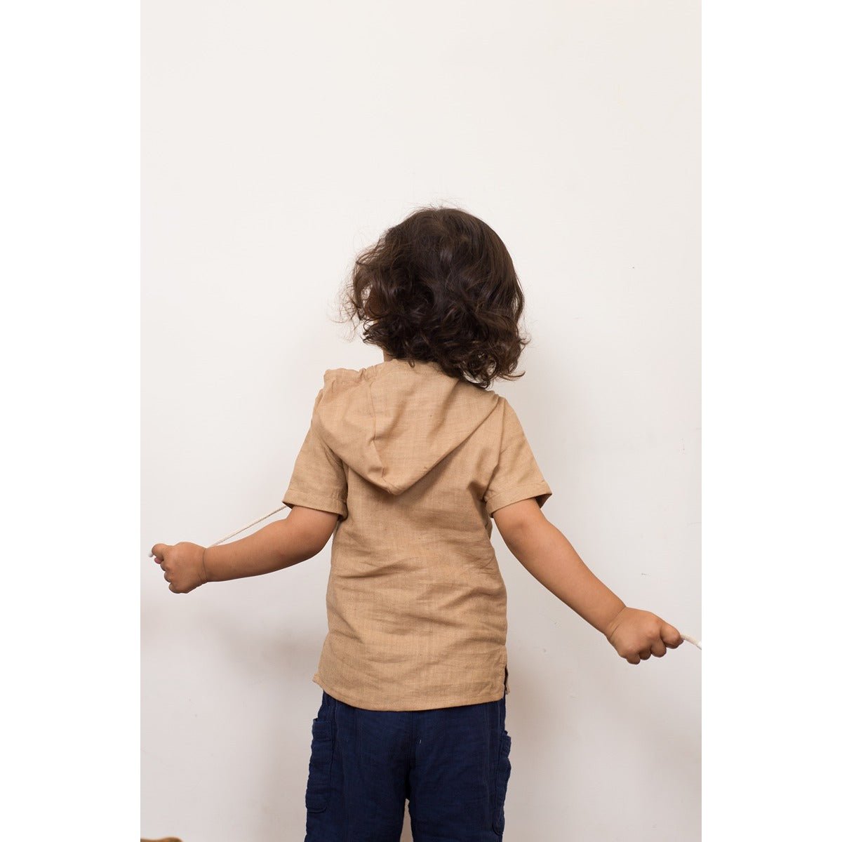 Keen Koi Hoodie Shirt | Cotton Shirt for Baby – Kids Daywear Sets on Brown Living™. SKU: MCBL01. Img 5.
