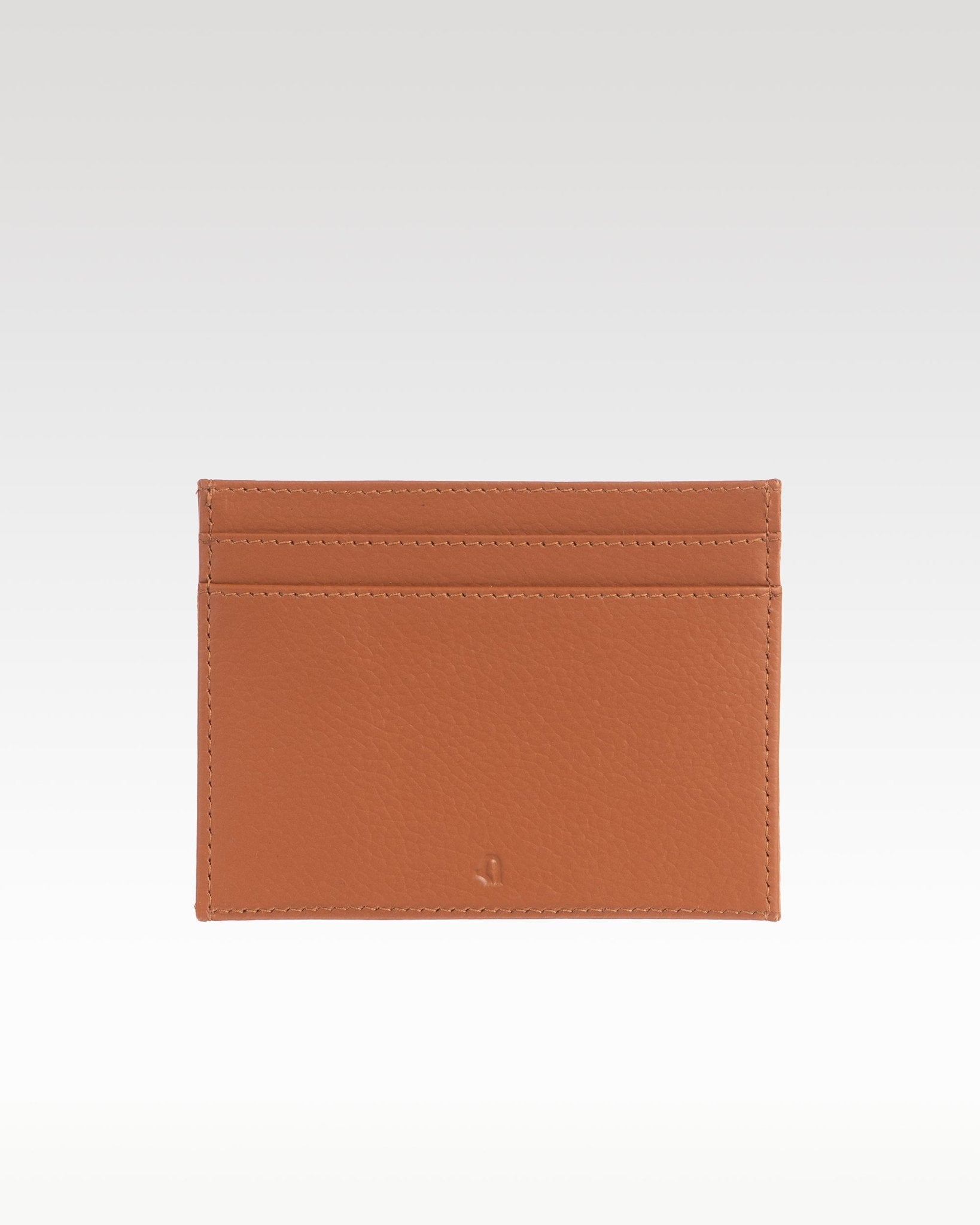 Keeper Card Case | Slim Handmade Card Holder Wallet – Wallet on Brown Living™. SKU: BL-CAR-BRN-002. Img 8.