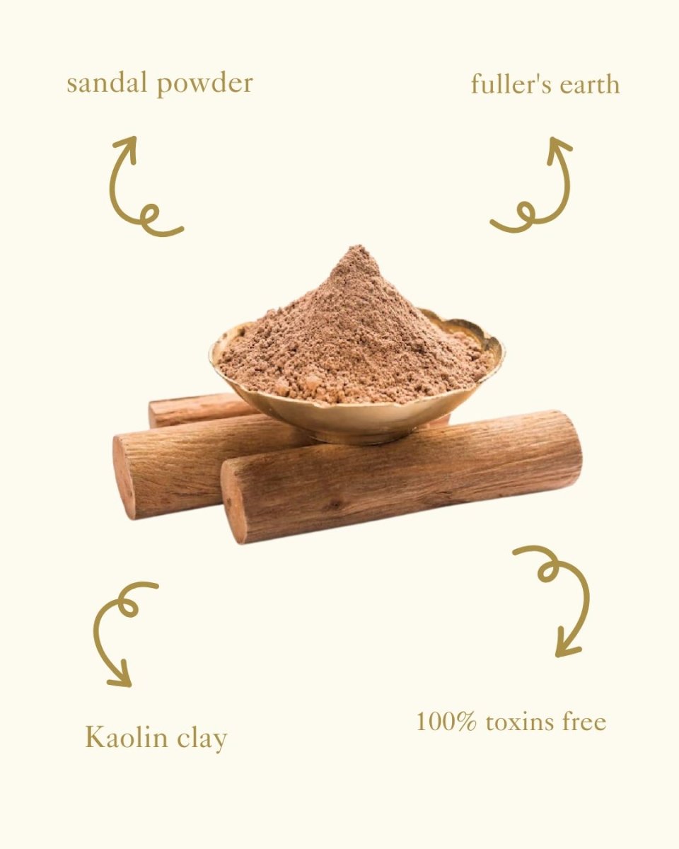 Kesar Glowing Face Mask - Pack 100 g – Face Pack on Brown Living™. SKU: SOB - FM - 4. Img 19.