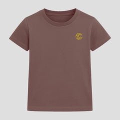 Kid’s Unisex T-Shirt – Plant Dyed, 0 Toxin & Anti - Microbial – Kids T-Shirts on Brown Living™. SKU: BVK015B6. Img 5.