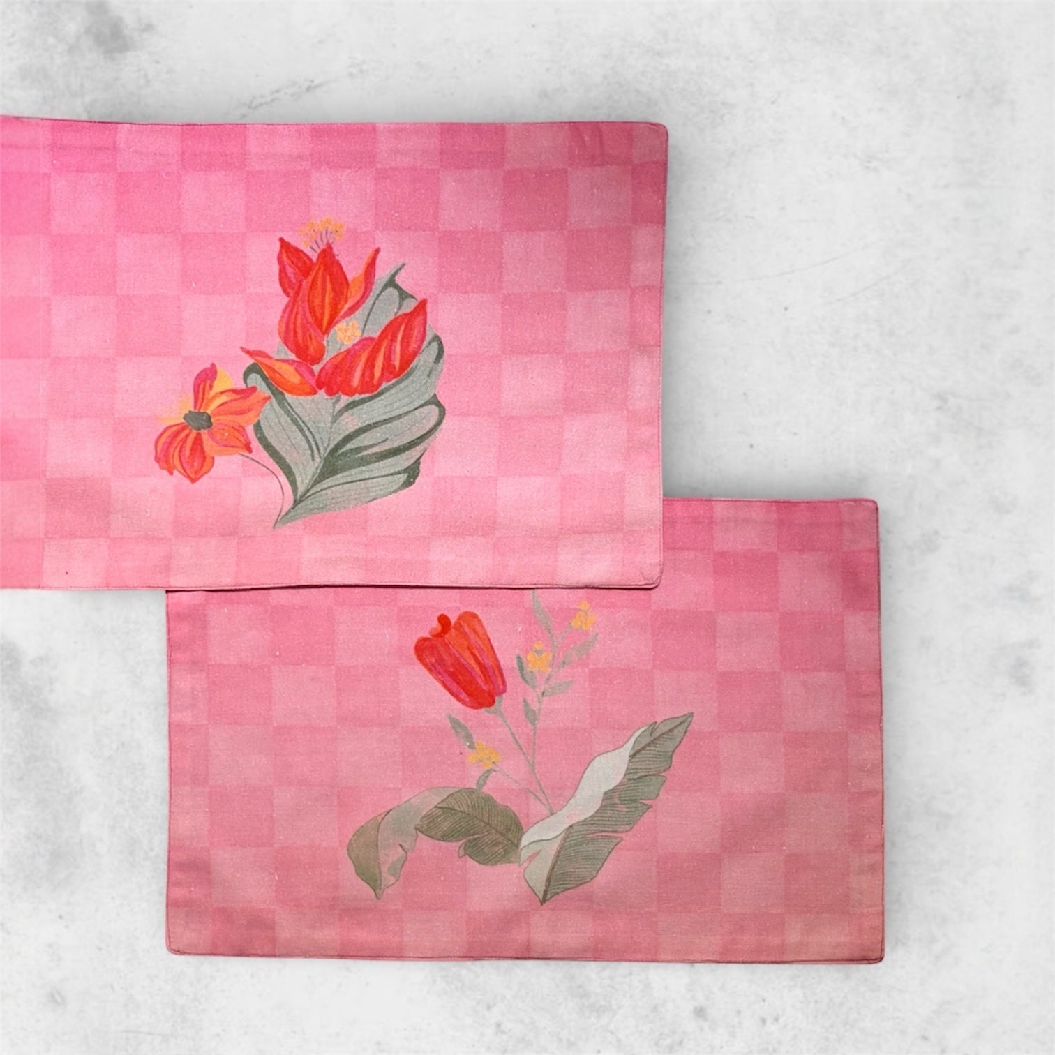 Kiro Cotton Placemat | Minimal Everyday Dining Table Mat – Table Linens on Brown Living™. SKU: PM0020. Img 2.