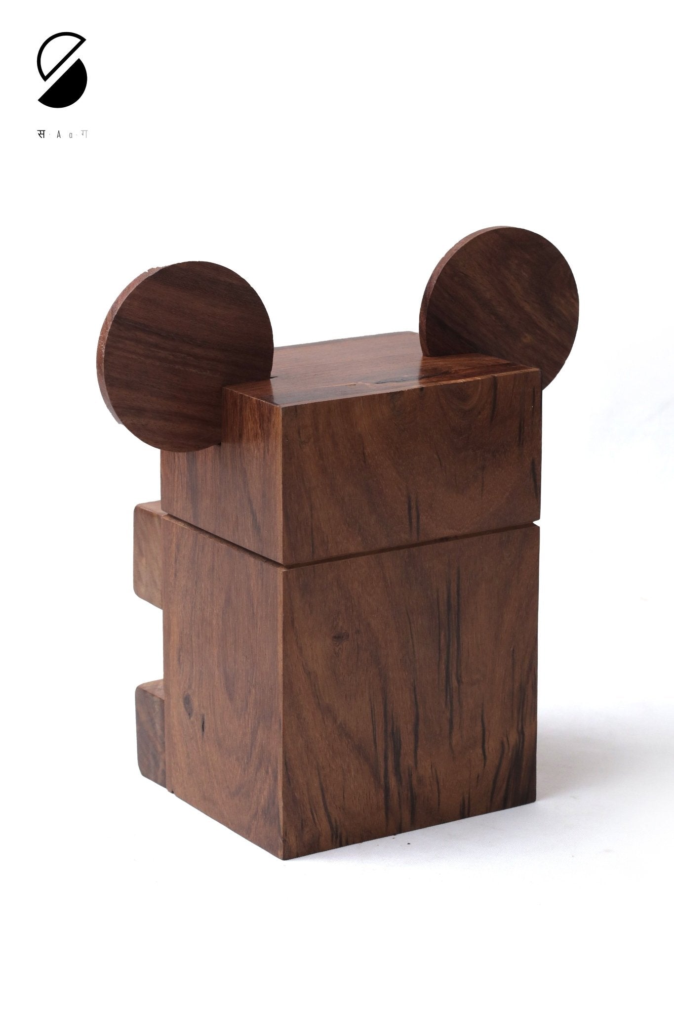 Koala Piggy Bank | Cute Wooden Coin Saving Box for Kids & Home Decor – Piggy Banks & Money Jars on Brown Living™. SKU: PBK. Img 2.
