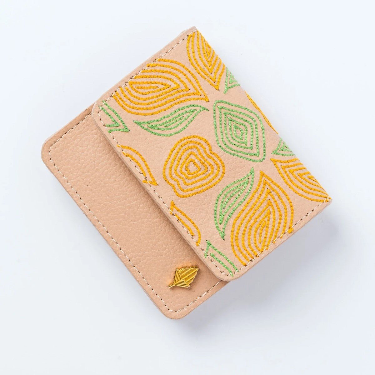 Lana - Cactus Leather Cardholder – Card Sleeves on Brown Living™. SKU: CHGH_8010. Img 17.