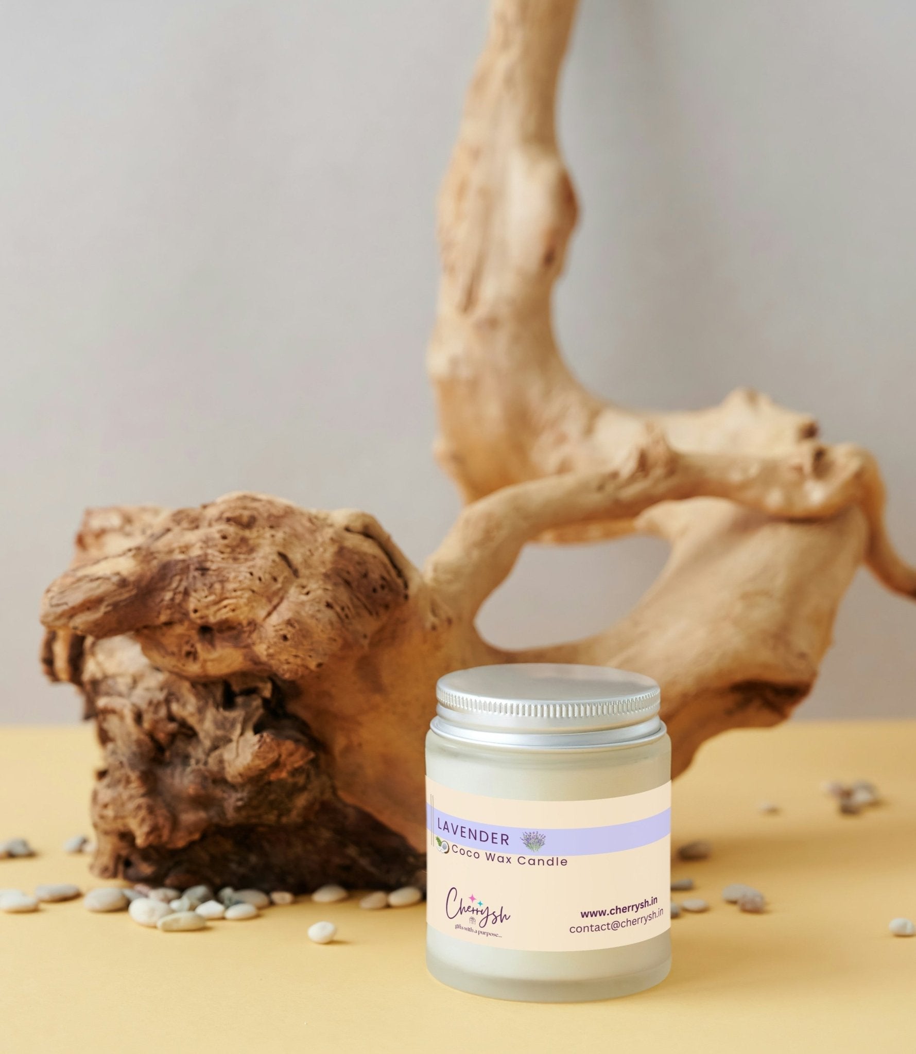 Lavender Bliss - Premium Coconut Wax Candle – Candles & Fragrances on Brown Living™. SKU: CH-YK-6489. Img 1.