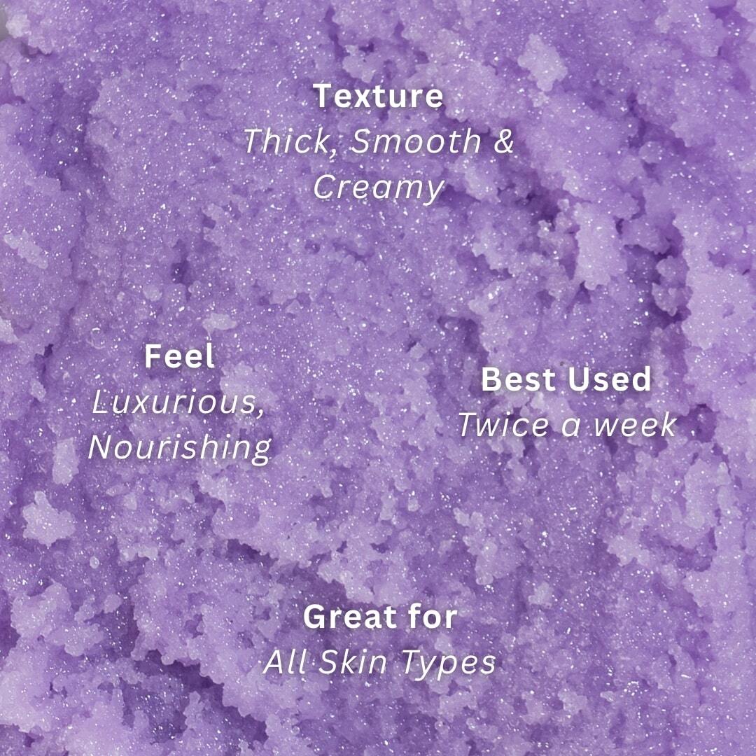 Lavender Exfoliating Pack of 2 (Whipped Soap + Scrub) for Relaxed Skin – Body Scrub by Kaura available on Brown Living™. . SKU: BL - KI - 068. Img 7.