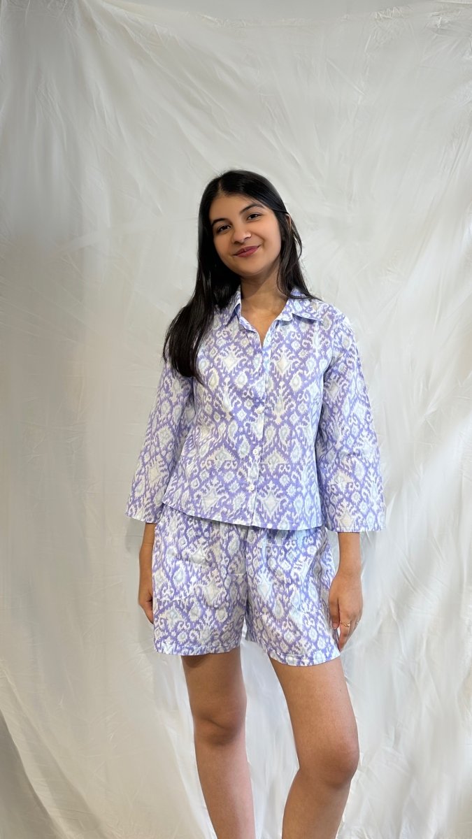 Lavender Haze Co - ord Set – Womens Co - Ord Sets by Bloc'D by JBH available on Brown Living™. S . SKU: BCSW005S. Img 1.