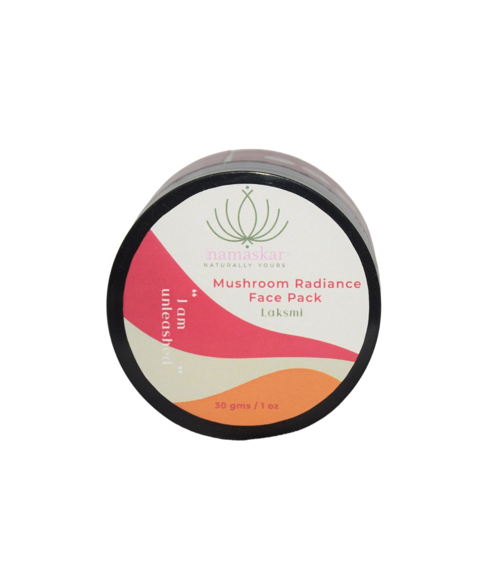 Laxmi | Mushroom Radiance Face Pack - 50gm – Face Pack on Brown Living™. SKU: Mus - Fac - 03 - NAM. Img 3.