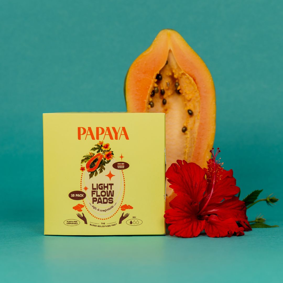 Light Flow Menstrual Pad Pack Of 18 | Soft & Comfortable – Sanitary Pad on Brown Living™. SKU: PPLF18. Img 2.