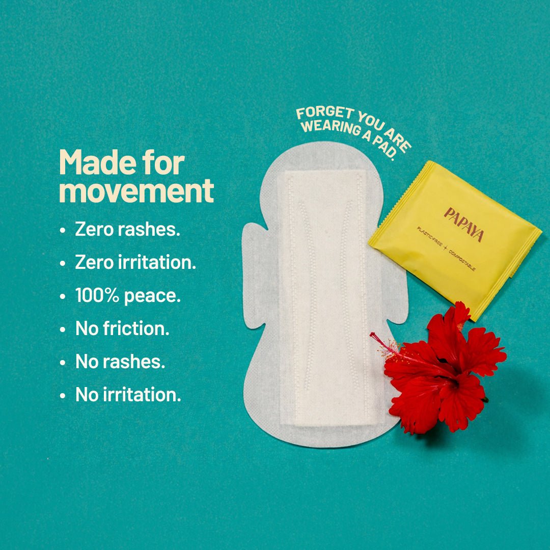 Light Flow Menstrual Pad Pack Of 18 | Soft & Comfortable – Sanitary Pad on Brown Living™. SKU: PPLF18. Img 5.