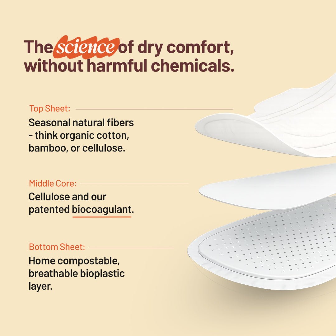 Light Flow Menstrual Pad Pack Of 36 | Soft & Comfortable – Sanitary Pad on Brown Living™. SKU: PPLF36. Img 7.