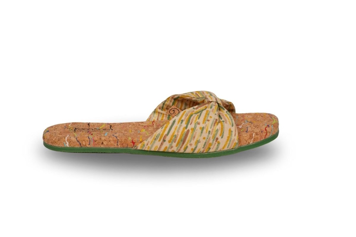 Limeade Bliss Women's Flip Flop Sandals – Womens Flip Flops on Brown Living™. SKU: GreenSole_FL00000540. Img 4.