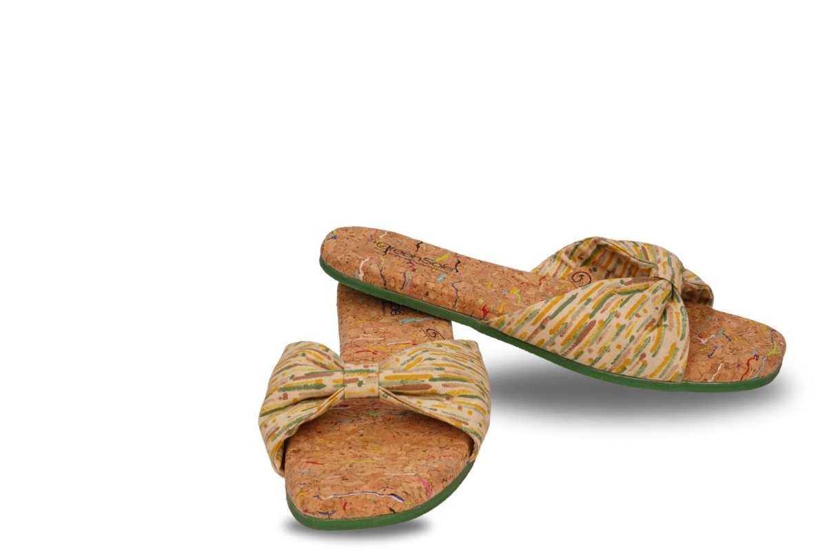 Limeade Bliss Women's Flip Flop Sandals – Womens Flip Flops on Brown Living™. SKU: GreenSole_FL00000539. Img 3.
