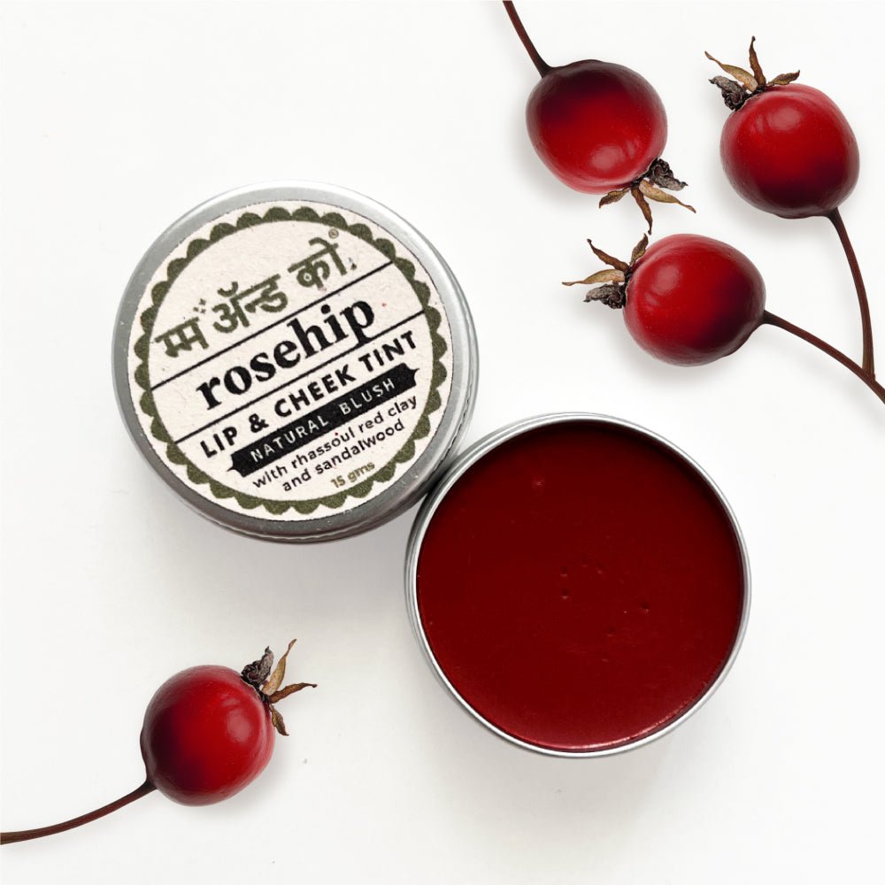 Lip Care Set | Lip Scrub, Lip Butter, Lip & Cheek Tint – Lip Scrub on Brown Living™. SKU: LC03. Img 4.