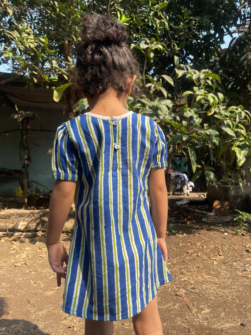 Little Mango Breeze Dress – Kids Daywear Sets on Brown Living™. SKU: ST-28-0-6M. Img 3.