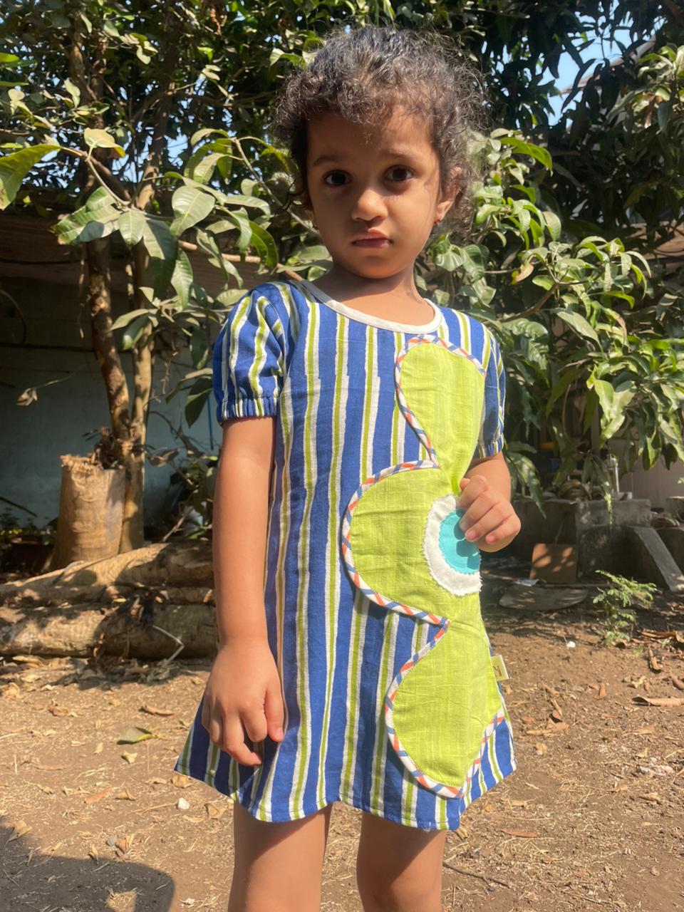 Little Mango Breeze Dress – Kids Daywear Sets on Brown Living™. SKU: ST-28-0-6M. Img 4.