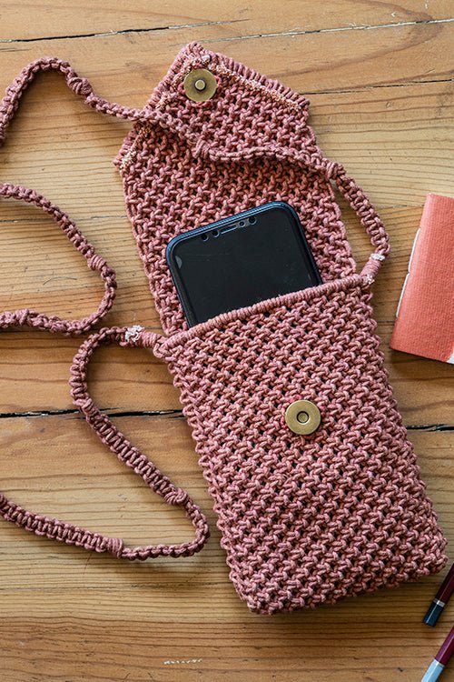 Little Marvel Mobile Pouch | Compact Everyday Carry | Lightweight & St – Bags on Brown Living™. SKU: S23LMMOBPO177-DP. Img 1.