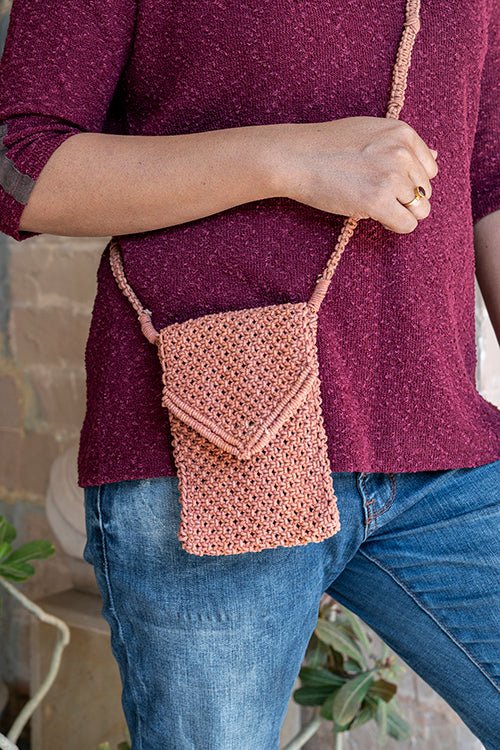 Little Marvel Mobile Pouch | Compact Everyday Carry | Lightweight & St – Bags on Brown Living™. SKU: S23LMMOBPO177-DP. Img 4.